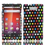 For Virgin Mobil Motorola Triumph Wx435 Accessory - Rainbow Dots Design Har ....