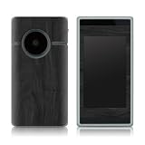 Black Woodgrain Design Protective Skin Decal Sticker for Flip SlideHD Digital Camcorder
