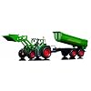 Dickie-Spielzeug 201119363 - RC Farmer Set, Ready to Run, 3-Kanal Funkfernsteuerung, 27 + 40 MHz, 60 cm, gr�n/rot