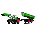 Dickie-Spielzeug 201119363 - RC Farmer Set, Ready to Run, 3-Kanal Funkfernsteuerung, 27 + 40 MHz, 60 cm, gr�n/rot