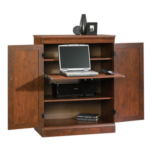 Discount Laptop Desk Armoire w/ Slideout Laptop Sehlf