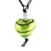 Murano Heart Pendant - Miro Green