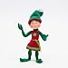 9" Green Corduroy Elf By Annalee