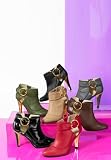 Metallic Heel Bootie