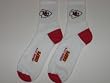 KANSAS CITY CHIEFS Teen & Adult Acrylic and Stretch Nylon Logo CREW SOCKS (SIZE 8-13)
