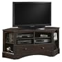 ANTIQUED PAINT Corner TV Stand