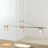 LBL Lighting HS1861SC1A Baybridge Kitchen Island Pendant - 12V Finish: Satin Nickel, Model: 3 Light,