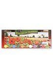 Reeves Painting by Numbers Panoramic Series: Poppies 24 in. x 9 in. painting by numbers panoramic - poppies