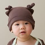 Baby Soy Chocolate Double Knot Hat