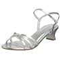 Coloriffics Women's Avery Metallic Sandal,Silver,7 M US
