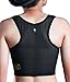 DOUBLE DESIGN Cool Mesh Zipper Half Length Chest Binder
