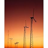 Wind Power (Turbines) Art Poster Print - 13x19