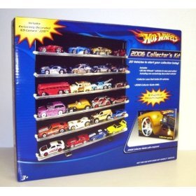 Hot Wheels 2006 Collector's Kit with 20 Hot Wheels cars and Collectors Case and Collector's Guide by Hot Wheels