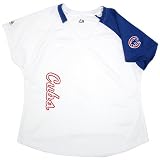 Chicago Cubs Women's Runway V-neck by Majestic Athletic