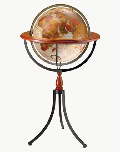 Replogle Globes Santa Fe Globe, Bronze Metallic Finish, 16-Inch Diameter