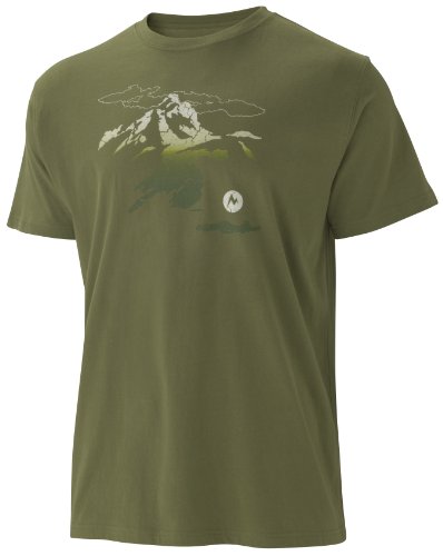 MARMOT Herren Mountain Peak Tee SS, Olive Green, XL, 60570-498-6_ Preisvergleich