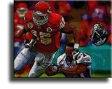Completely Handpainted American Football Sport Painting, Custom Order FL1891, Oil on Canvas, with Option to Paint Jerry, Brett & Co. from Any Other Favorite Photograph or Picture, Unframed, Size 11" x 14" inch