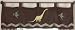 Dinosaur Land Window Valance by JoJo Designs