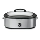Waring Pro RO18B Professional Stainless-Steel Portable Roaster Oven by Waring