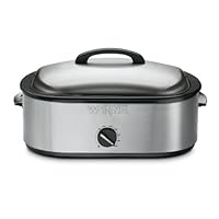 Waring Pro RO18B Professional Stainless-Steel Portable Roaster Oven