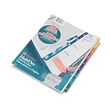 ACCO BRANDS / Multidex quick reference index system, multicolor tabs titled 1-8, set / WLJ54708 / Sold as 1 Set / Mfr Part # 54708 \*/ Multidex quick reference index system, multicolor tabs titled 1-8