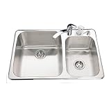 Franke OSK903-18 Stainless Steel Double Bowl Topmount Kitchen Sink