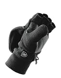 Oakland Raiders Convertible Mittens