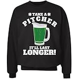 Funny St Patricks Day Bartender: Unisex Hanes Ultimate Crewneck Sweatshirt