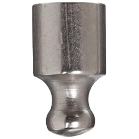 Starrett PT05471 Hardened Steel Contact Point For Nos. 196, 196M Universal Back-Plunger Dial Indicator