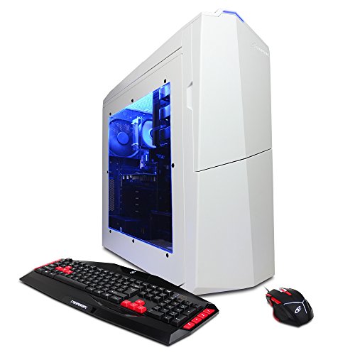 CyberPowerPC Gamer Xtreme (GXi9800Q) Intel i5-6400 2.7GHz Gaming Desktop - 8GB DDR4, NVIDIA GT730 2GB, 1TB HDD, 24X DVD+-RW & Windows 10 Home 64-Bit