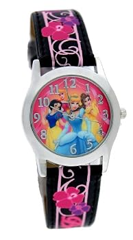 Disney Princess Black Strap Watch Model #41562A