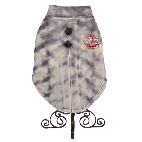 Dog and Cat High Quality Gray Plush SHIRT – Small – Gray – Mommy, This is so Soft and Comfortable – Only 1 Left