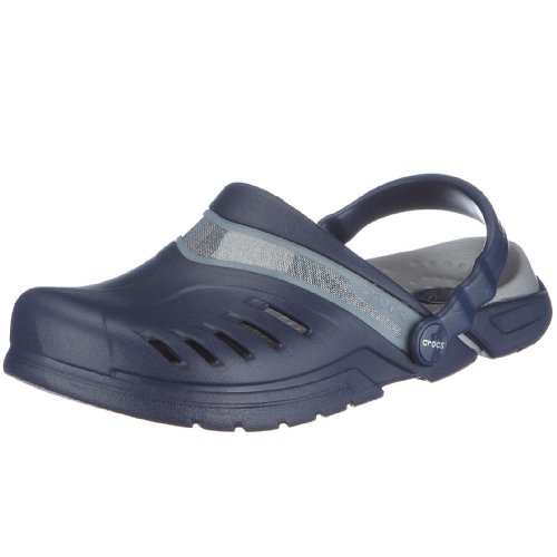 CROCS PREPAIR CLOG NAVY SILVER UNISEX Size 13M