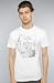 Freshjive The Will Blog For Food Tee in White,T-shirts for Men