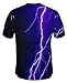 Yizzam- Violet Lightning Storm -Tagless- Mens Shirt