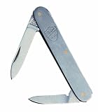 Joseph Rodgers Pocket Knife Stainless Handle Twin Blades