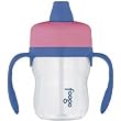 Thermos Foogo Phases Leak Proof Tritan Sippy Cup, 8 Ounce, Pink/Purple