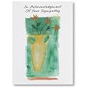 Watercolor Sympathy Acknowledgment Cards (25 count)