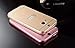 HTC One M8 Case,DAMONDY Luxury Anti-scratch Ultra thin Metal Aluminum Frame Case for HTC One M8 (Pink)