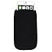 Universal Neoprene Cellphone Pouch Case for 4.5 5.1 Inch Cellphones, for Apple iPhone 6, 6s, Samsung Galaxy S6, Samsung Galaxy S7, Without case on it, Black