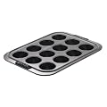 Raymond Blanc by Anolon Bakeware Muffin Tin, 12 Cup