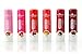 6pc Italia Deluxe Tinted Lip Balm With Vitamin E Full Set of 6 Flavors