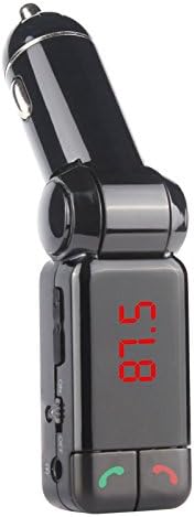 XoomBot High Performance Digital Wireless Bluetooth Fm Transmitter, in-car Bluetooth Receiver, fm Radio Stereo Adapter, bluetooth car charger with Handsfree Calling and USB Charging Port Up to 2A