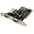 Cables Unlimited 2 -Port DB9 Serial PCI I/O Card (IOC2200)