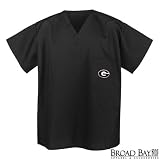 Georgia Bulldogs Scrubs Tops Shirts SM- University of Georgia For HIM or HER -Officially Licensed NCAA College Logo Apparel SEARCH BROAD BAY SCRUB FOR OTHER College Logo Apparel Unique GIFT Ideas