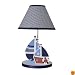 Bedtime Originals Sail Away Lamp with Shade and Bulb