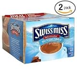 Swiss Miss Milk Chocolate No Sugar Added Premium Hot Cocoa Mix Sixty Envelope Pack