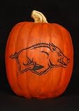 Arkansas Razorbacks Resin Pumpkin - Arkansas - Large Size (12