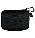 (2 in 1) Cube Hard Carrying case for TomTom Go 930 930T 920 920T TomTom ONE XL TomTom 330 TomTom Go 720 730 + TomTom 4.3-inch screen protector, Nylon Black