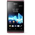Sony Xperia E - Smartphone libre (pantalla t�ctil de 8,9 cm (3,5"), procesador Qualcomm a 1 GHz, 512 MB de memoria RAM, 4 GB HDD, c�mara de 3,2 Mpx, Android 4.1), color rojo [Importado de Alemania]